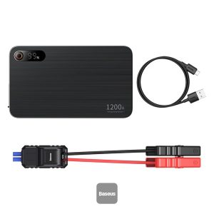 پاوربانک و جامپ استارتر خودرو 12000 میلی آمپر بیسوس Baseus CH004-2 Super Energy Pro Plus C0024570011 (2)