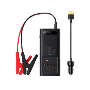 شارژر فندکی و چند راهی برق خودرو بیسوس Baseus IGBT CI30-02 CGNB010101 توان 300 وات (1)