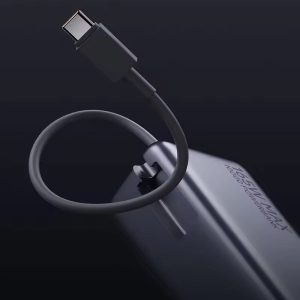 پاوربانک 10000 شیائومی Xiaomi Power Bank PB1165MI توان 165 وات همراه با کابل متصل (2)
