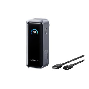 پاوربانک 9600 و شارژر دیواری انکر Anker A1339 Prime Power Bank توان 65 وات همراه با کابل متصل (1)