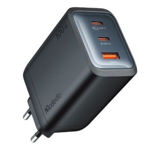 آداپتور شارژ 3 پورت 100 وات مک دودو Mcdodo Gana Mini CH-012 (1)