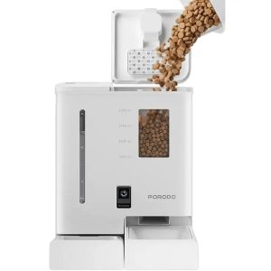 ظرف غدای هوشند حیوانات پرودو Porodo Petmate Automatic Pet Feeder PDFD035VWH (2)